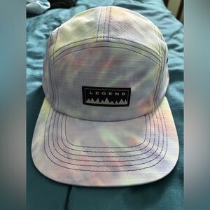 Multicolor Tie-Dye Cap